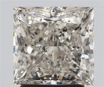Заредете изображението в галерията: 2.50ct Princess Natural Diamond (Colour I, Clarity SI2, HRD Certified)