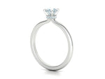 Заредете изображението в галерията: Clarus – годежен пръстен солитер с диамант 0.50 ct в 14K бяло злато