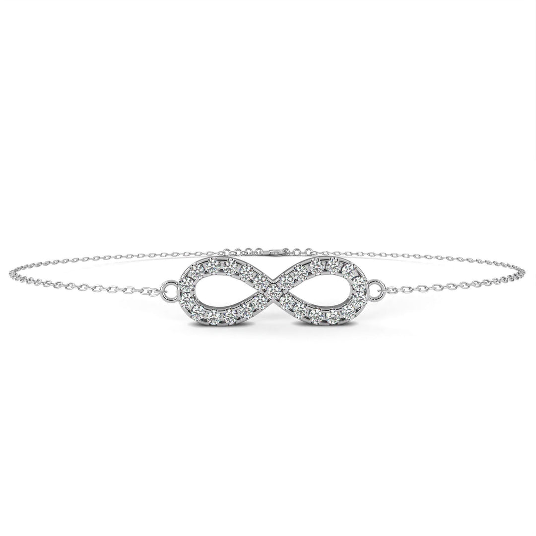 Infinitas – Infinity гривна с диаманти
