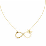 Заредете изображението в галерията: Infinity Liberata – Колие с диаманти в жълто злато