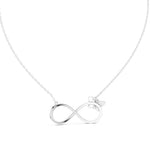 Заредете изображението в галерията: Infinity Liberata – Колие с диаманти в бяло злато
