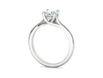 Заредете изображението в галерията: Liora – годежен пръстен с диамант 0.75 ct в 14К бяло злато