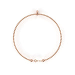 Заредете изображението в галерията: Lunelle – гривна с диаманти от 14К розово злато