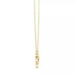 Заредете изображението в галерията: Avelis – колие с диаманти от 14K жълто злато