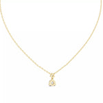 Заредете изображението в галерията: Lumora – колие с диаманти от 14K жълто злато