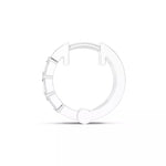 Заредете изображението в галерията: Segmenta – обеци с диаманти от 14К бяло злато