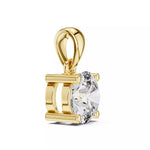 Заредете изображението в галерията: Solara висулка с 1 ct диамант в 14К жълто злато