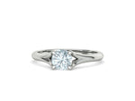 Заредете изображението в галерията: Vireo – годежен пръстен с диамант 0.80 ct в 14К бяло злато