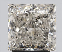 2.50ct Princess Natural Diamond (Colour I, Clarity SI2, HRD Certified)