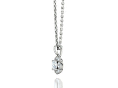 Norélia – комплект висулка и обеци с 1.76 ct. диаманти от 14К бяло злато