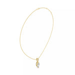 Заредете изображението в галерията: Aveline висулка с Marquise диамант 1.5 карата от 14К жълто злато
