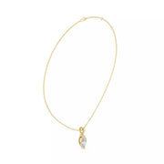 Aveline висулка с Marquise диамант 1.5 карата от 14К жълто злато