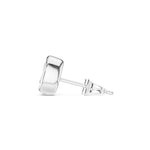 Заредете изображението в галерията: Elara Oval – обеци с овални диаманти общо 1 карат от 14К бяло злато
