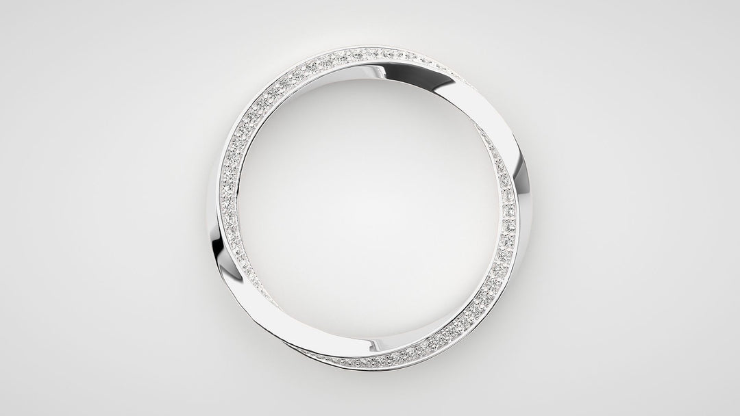 Брачни халки с диаманти Tenera aeternum