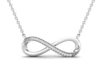 Заредете изображението в галерията: Колие с диаманти Infinitas – Infinity

