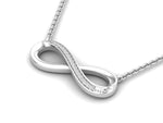 Заредете изображението в галерията: Колие с диаманти Infinitas – Infinity

