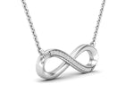 Заредете изображението в галерията: Колие с диаманти Infinitas – Infinity
