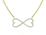 Заредете изображението в галерията: Колие с диаманти Infinity Amoris
