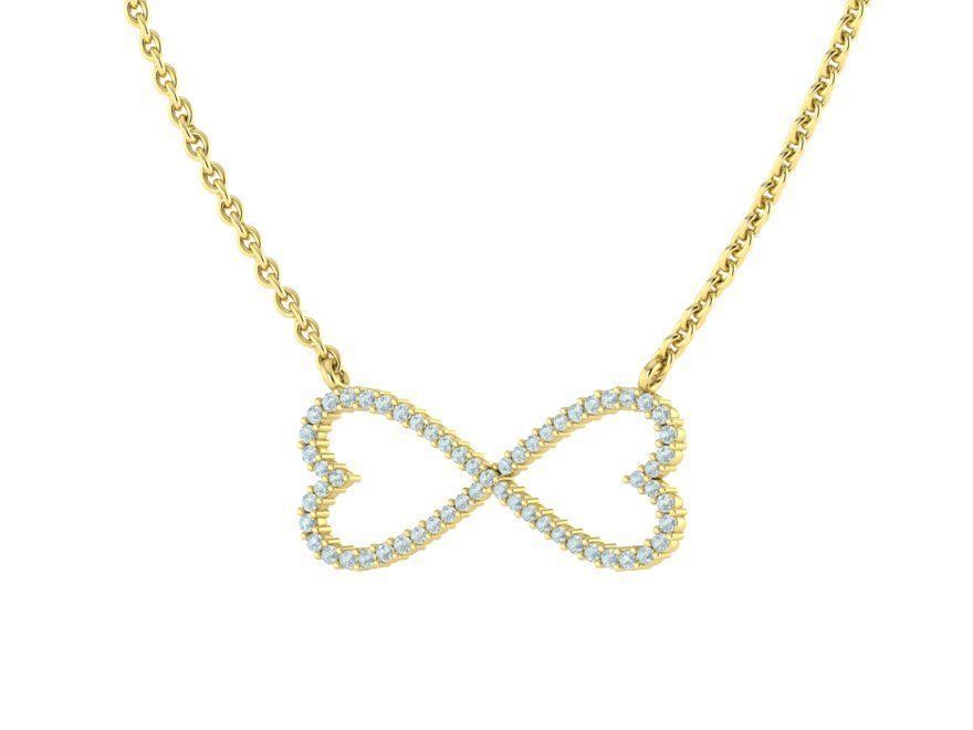 Колие с диаманти Infinity Amoris
