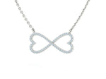 Заредете изображението в галерията: Колие с диаманти Infinity Amoris
