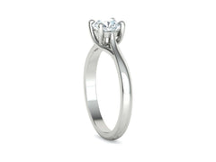 Liora – годежен пръстен с диамант 0.75 ct в 14К бяло злато