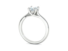Liora – годежен пръстен с диамант 0.75 ct в 14К бяло злато