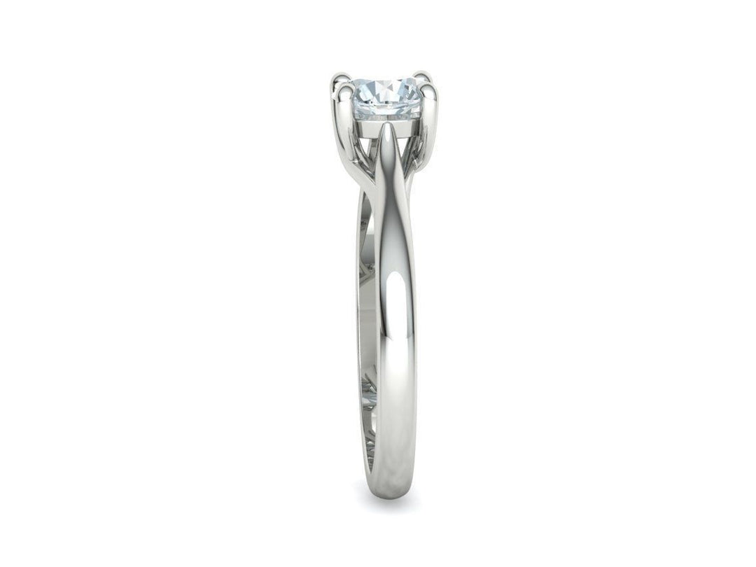 Liora – годежен пръстен с диамант 0.75 ct в 14К бяло злато