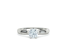 Lumina – годежен пръстен с диамант 0.80 ct в 14К бяло злато