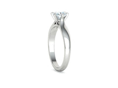 Lumina – годежен пръстен с диамант 0.80 ct в 14К бяло злато