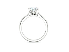 Lumina – годежен пръстен с диамант 0.80 ct в 14К бяло злато