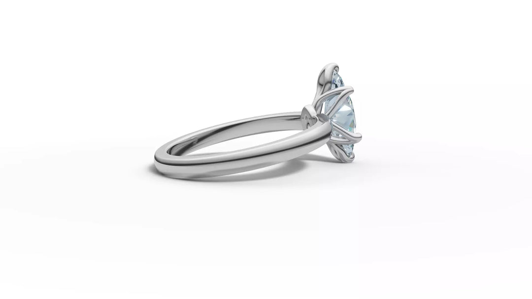 Mariva – годежен пръстен с диамант marquise 1 ct в 14К бяло злато