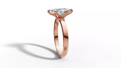 Mariva – годежен пръстен с диамант marquise 1 ct в 14К розово злато