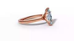 Mariva – годежен пръстен с диамант marquise 1 ct в 14К розово злато