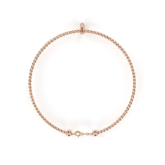 Lunelle – гривна с диаманти от 14К розово злато