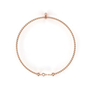 Lunelle – гривна с диаманти от 14К розово злато