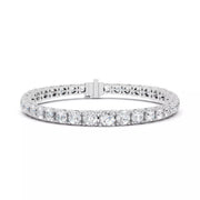 Valenza Grande – тенис гривна с диаманти 13.20 ct от 14К бяло злато