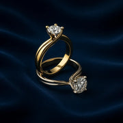 Луксозни годежни пръстени с диаманти от MI Diamonds – съвършен баланс между елегантност и блясък