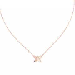 Fioré – колие с диаманти от 14K розово злато