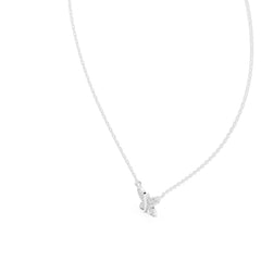 Fioré – колие с диаманти от 14K бяло злато