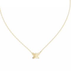 Fioré – колие с диаманти от 14K жълто злато