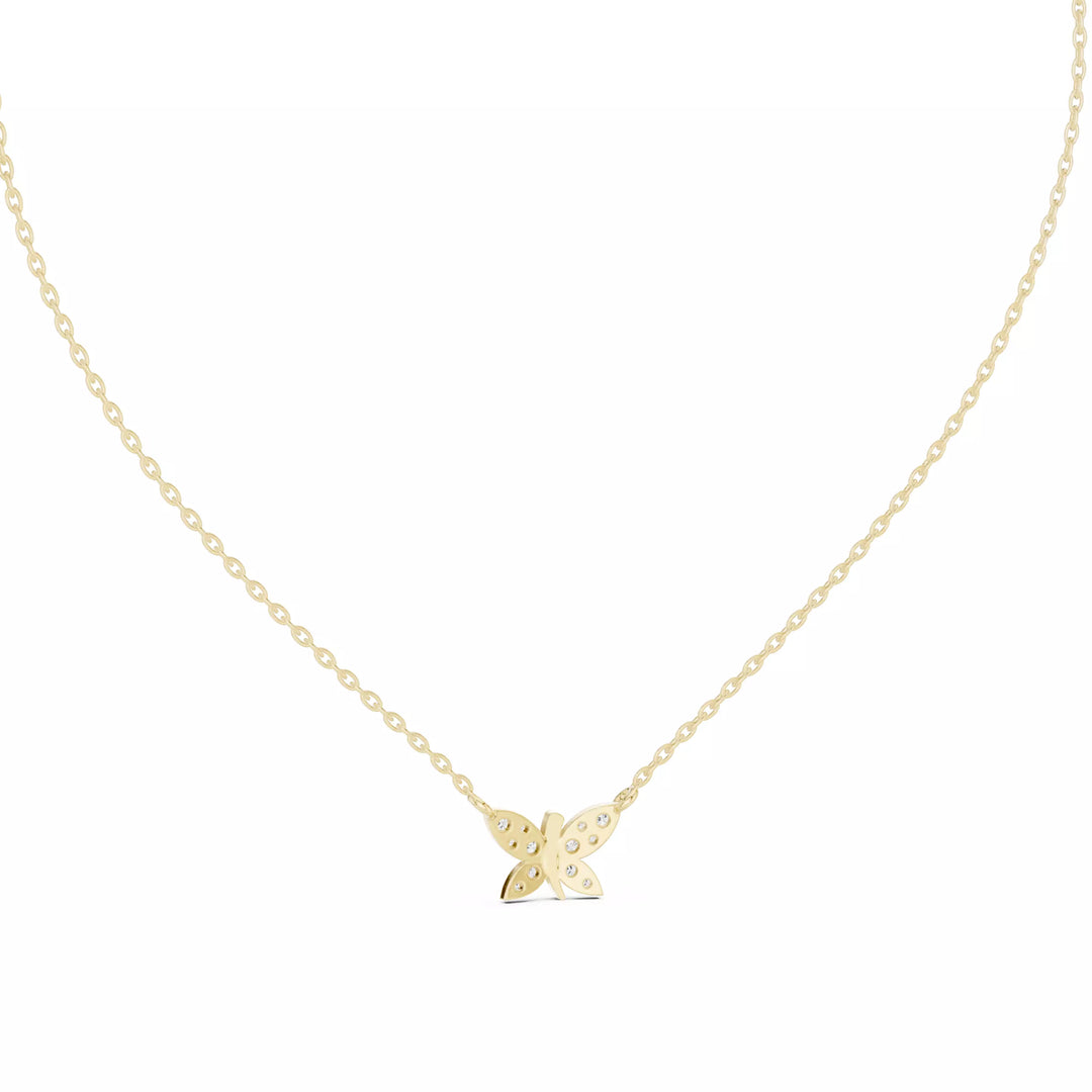 Fioré – колие с диаманти от 14K жълто злато