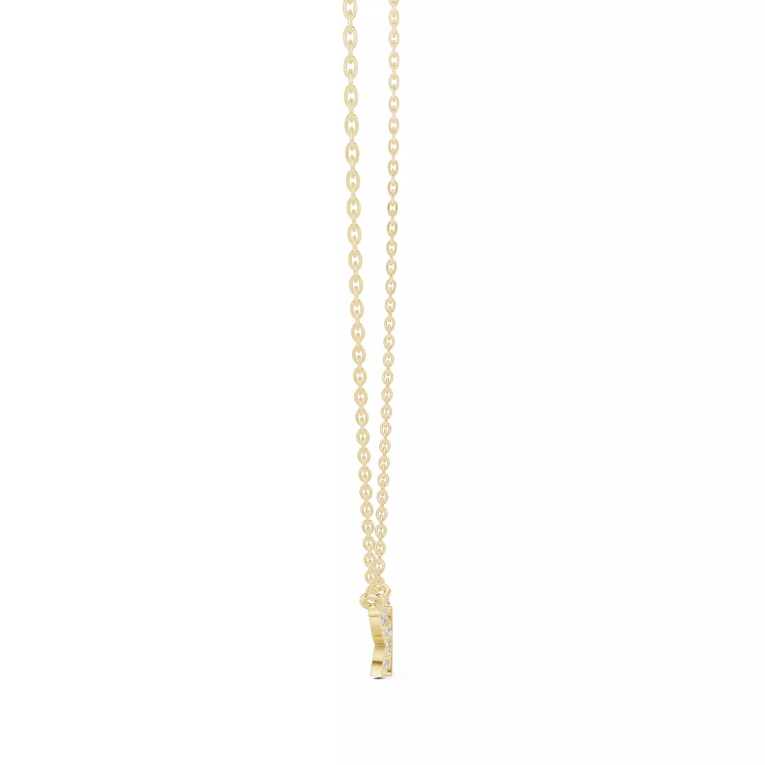 Fioré – колие с диаманти от 14K жълто злато