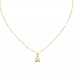 Lumora – колие с диаманти от 14K жълто злато