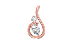 Meliora – комплект висулка и обеци с диаманти 2.78 ct. от 14К розово злато