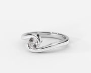 Oris – годежен пръстен солитер с диамант 0.50 ct. в 14K злато