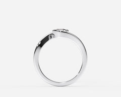 Oris – годежен пръстен солитер с диамант 0.50 ct. в 14K злато