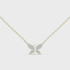 Fioré – колие с диаманти от 14K жълто злато