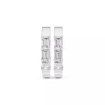 Заредете изображението в галерията: Segmenta – обеци с диаманти от 14К бяло злато
