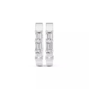 Segmenta – обеци с диаманти от 14К бяло злато