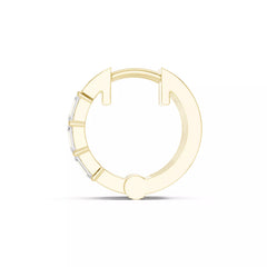 Segmenta – обеци с диаманти от 14К жълто злато